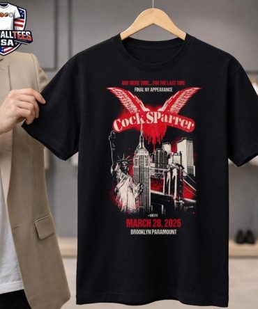 Cock Sparrer Event Brooklyn Ny On March 28 2026 Unisex Shirt