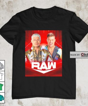Cody Rhodes Vs Grayson Waller Raw Shirt