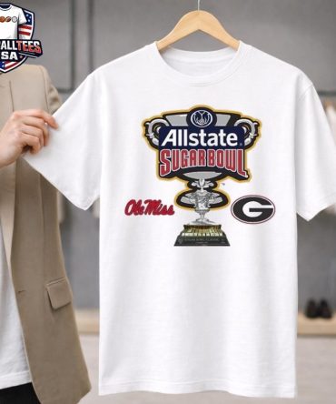 College Football Playoff Quarterfinal Ole Miss Rebels Vs Georgia Bulldogs Matchup 2026 Allstate Sugar Bowl On January 1 2026 Unisex Shirt