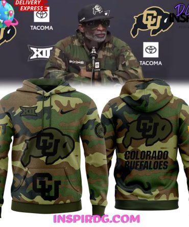 Colorado Buffaloes Coach Prime Special Camo Hoodie