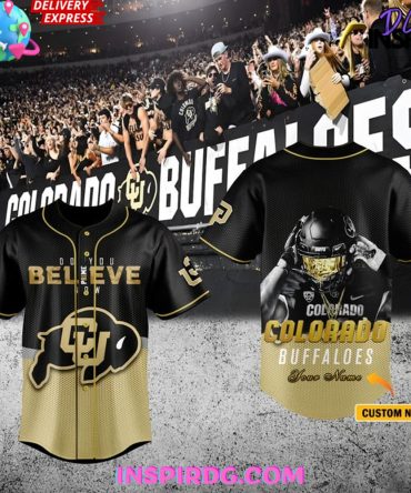 Colorado Buffaloes Prime Do You Believe Now Baseball Jersey