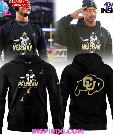 Colorado Buffaloes Travis Hunter He12Man Special Black Hoodie