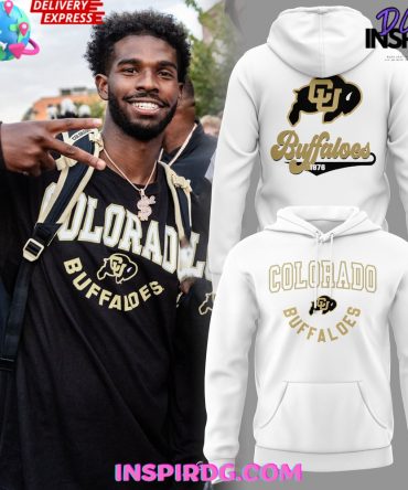 Colorado Buffaloes Vintage 2024 White Hoodie