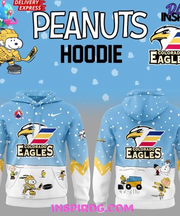 Colorado Eagles Peanuts Snoopy Special Edition Hoodie