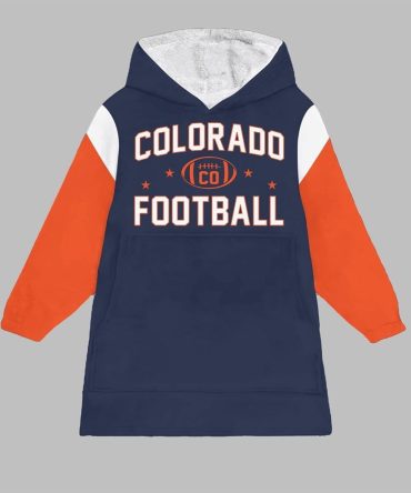 Colorado Football Blanket Hoodie
