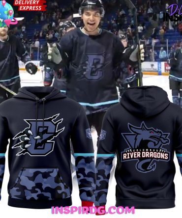 Columbus River Dragons Military Night Special All Over Print Hoodie, 3D Hoodie