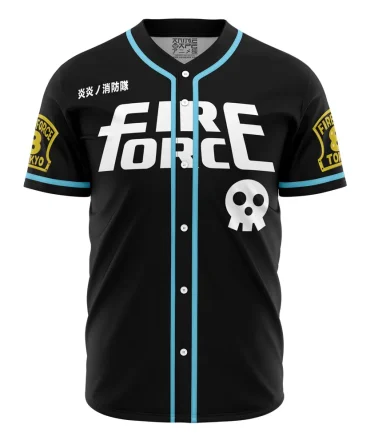 Company 8 Fire Force Baseball Jersey