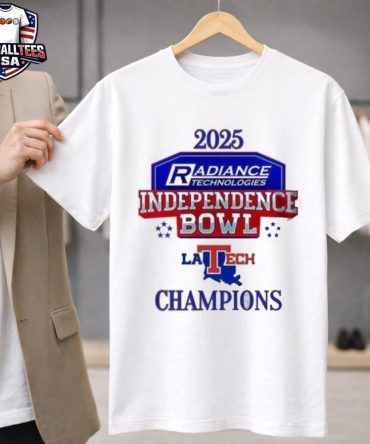 Congrats Louisiana Tech Bulldogs Independence Bowl Champions 2025 Logo Shirt