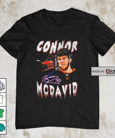 Connor Mcdavid Edmonton Hockey Signature Shirt