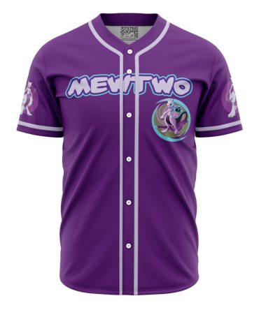 Cosmic Mewtwo Pokemon Baseball Jersey