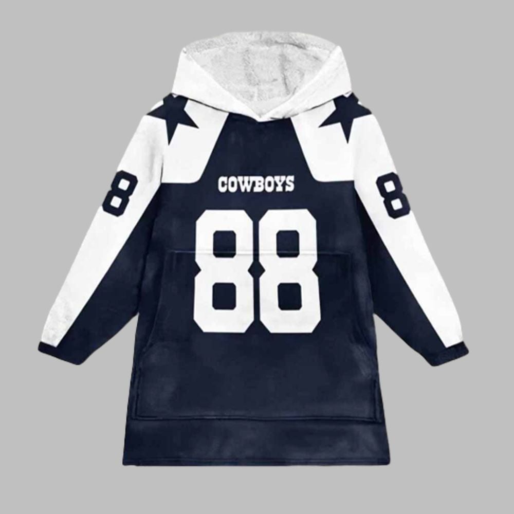 Cowboys 88 Lamn Blanket Hoodie