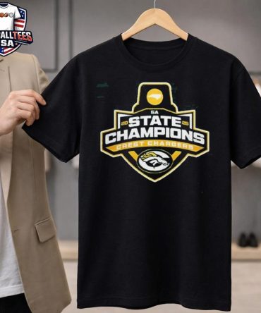 Crest Chargers Nc 5A State Champions 2025 Unisex Shirt