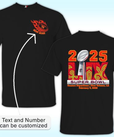 Custom Super Bowl Lix 2025 Shirt