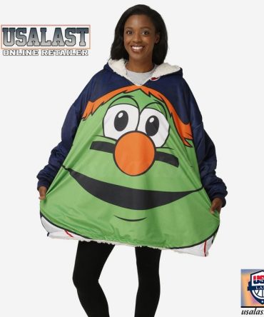 Boston Red Sox Mascot Blanket Hoodie Hoodie Blanket