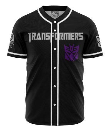 Decepticons Transformers Baseball Jersey