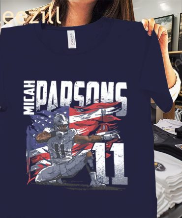 Dallas Cowboys American Flag Shirt Micah Parsons