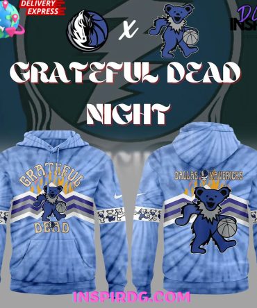 Dallas Mavericks X Grateful Dead Night Special Hoodie