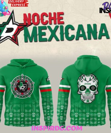 Dallas Stars Noche Mexicana Special All Over Print Hoodie, 3D Hoodie