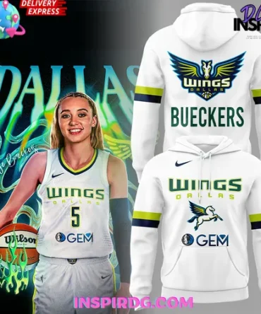 Dallas Wings X Paige Bueckers Special Edition All Over Print Hoodie