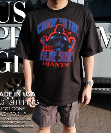 Darth Vader Come To The New York Giants Nfl Star Wars Shirt