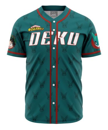 Deku My Hero Academia Baseball Jersey