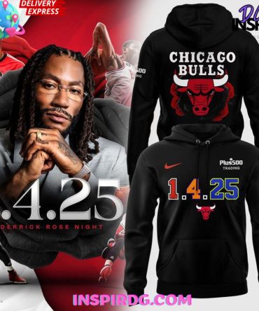 Derrick Rose Night 2025 Chicago Bulls All Over Print Hoodie, 3D Hoodie