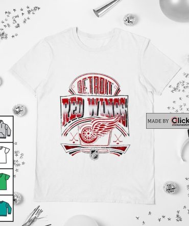Detroit Red Wings Ice Hockey Team Nhl Retro Shirt