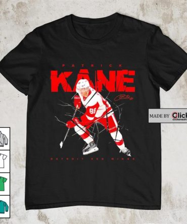 Detroit Red Wings Patrick Kane Signature Shirt