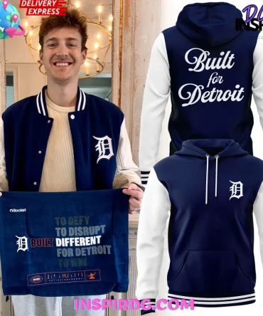Detroit Tigers Built For Detroit Special All Over Print Hoodie
