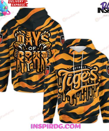 Detroit Tigers Days Of Roar 2024 Hoodie