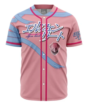 Diclonius Species Elfen Lied Baseball Jersey