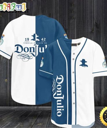 Don Julio Beer Lover Baseball White Jersey