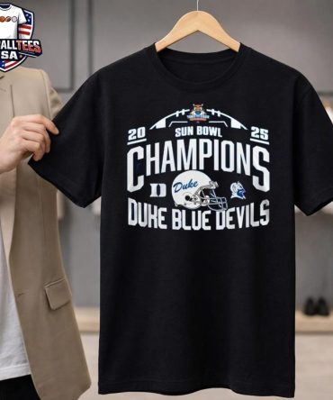 Duke Blue Devils 2025 Tony The Tiger Sun Bowl Champions Unisex Shirt