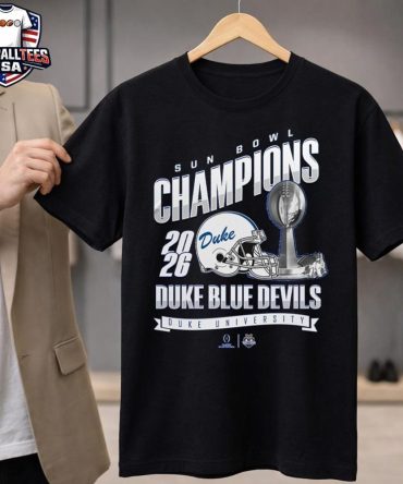 Duke Blue Devils Sun Bowl Champions Trophy 2026 Unisex Shirt