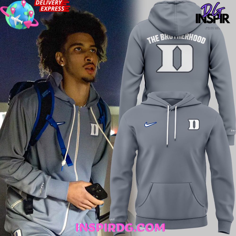 Duke Blue Devils The Brotherhood Special Grey Hoodie