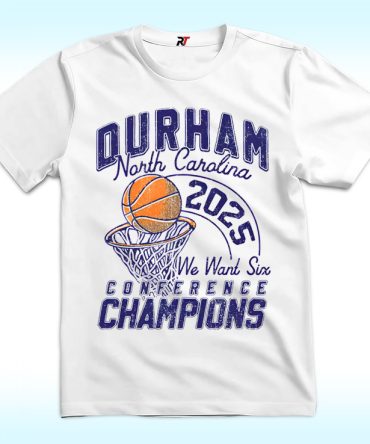 Durham North Carolina 2025 Conference Champions Shirt