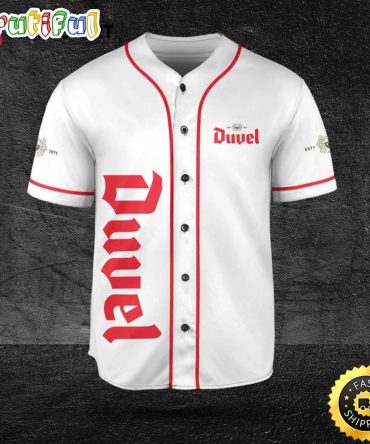 Duvel Beer Beer Lovers Baseball Jersey