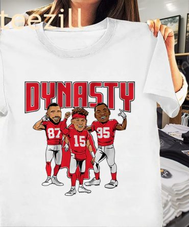 Dynasty Caricatures Kansas City Chiefs T-Shirt