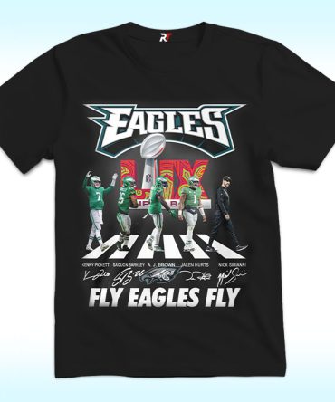 Eagles Fly Team Players Superbowl Champions Lix Shirt 2025