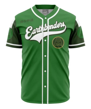 Earthbenders Avatar The Last Airbender Baseball Jersey