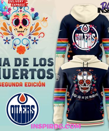 Edmonton Oilers Dia De Los Muertos 2024 Hoodie