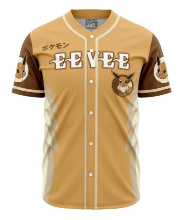 Eevee Eeveelution Pokemon Baseball Jersey