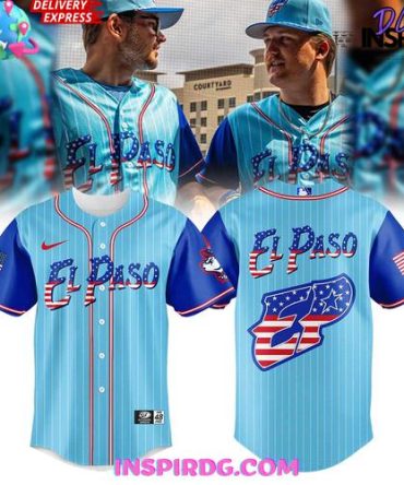 El Paso Chihuahuas Independence Day 2025 Baseball Jersey