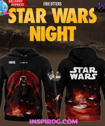 Erie Otters Star Wars Night 2025 All Over Print Hoodie, 3D Hoodie
