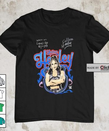 Fallon Henley Worn Up Level Up Autographed Signature Shirt