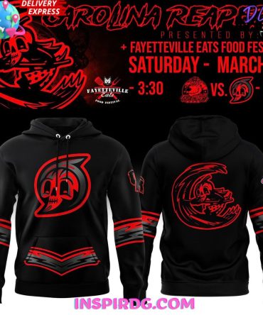 Fayetteville Marksmen Carolina Reapers 2025 All Over Print Hoodie, 3D Hoodie