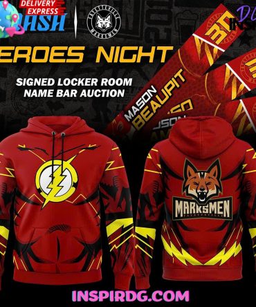 Fayetteville Marksmen Dash Heroes Night 2025 All Over Print Hoodie, 3D Hoodie