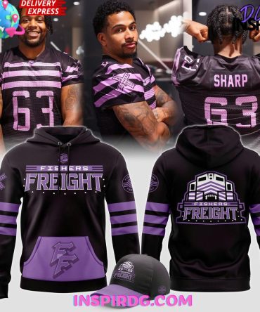 Fishers Freight Cancer 2025 All Over Print Hoodie