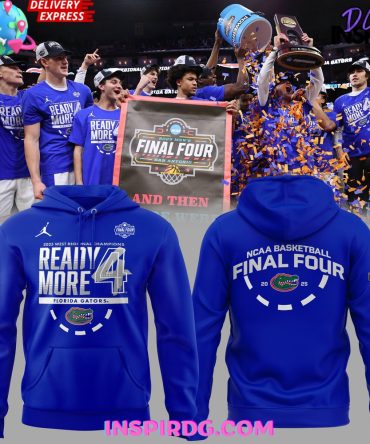 Florida Gators 2025 Ncaa Final Four Regional Champions Locker Room All Over Print Hoodie