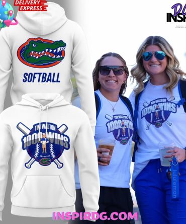 Florida Gators Softball Tim Walton 1000 Wins All Over Print Hoodie, 3D Hoodie